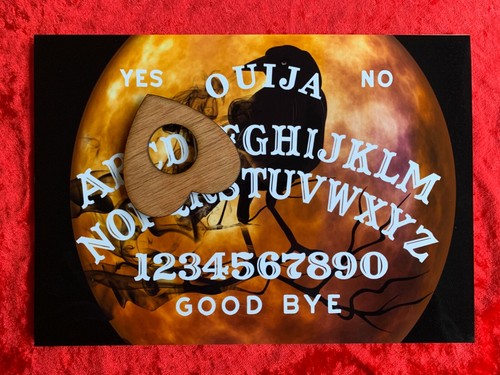 Wooden ouija board game - game, &