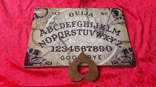 Wooden ouija board - wooden, &