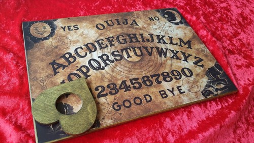 Wooden ouija board game - wooden,