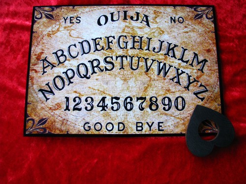 Wooden ouija board game - ouija,