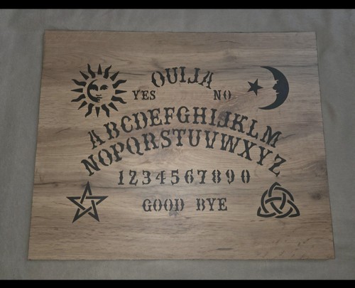 Wooden ouija board game - wooden,