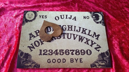 Wooden ouija board - board, &