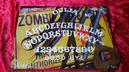 Wooden ouija board - ouija, &