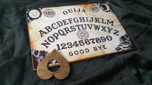 Wooden ouija board - wooden, game