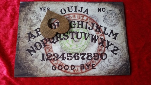 Wooden ouija board game - wooden,