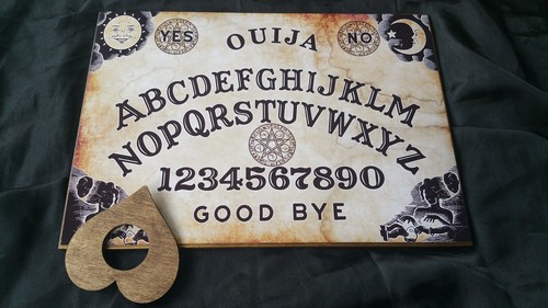 Wooden ouija board game - ouija,