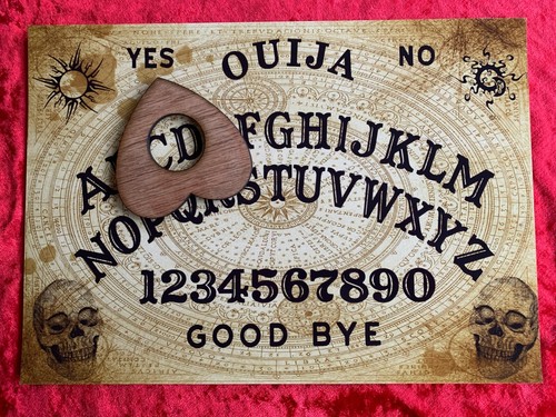Wooden ouija board game - ouija,