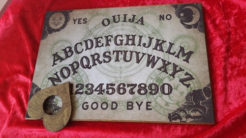 Wooden ouija board game - wooden,