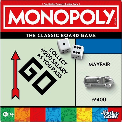 Monopoly board game with - game,