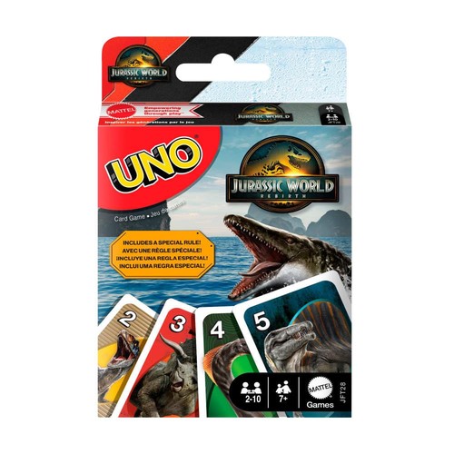 Mattel games uno jurassic - mattel,
