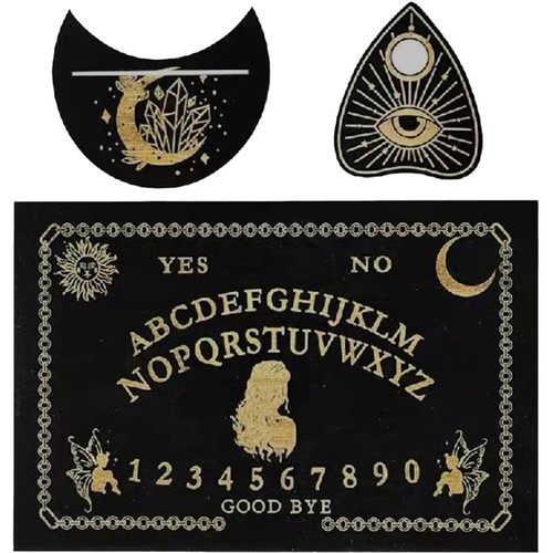 Wooden ouija board - ouija, game